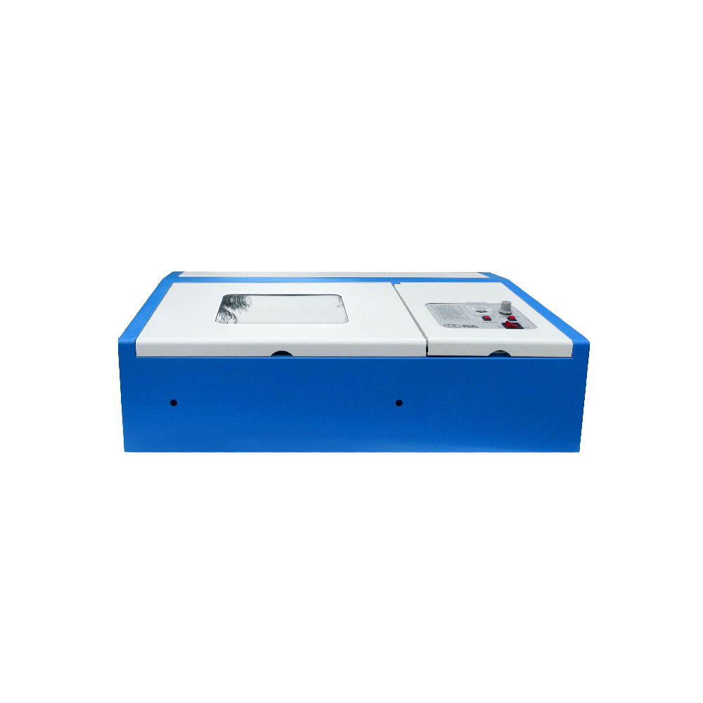 红桃国际激光K40刻章机牛角红塑原子玉石小型激光刻章机