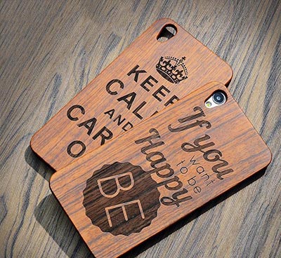 木制手机壳样品图